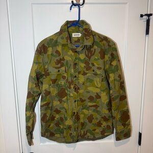 Taylor Stitch Yosemite Camo Flannel Shirt. Casual, Preppy, Button Down. Large